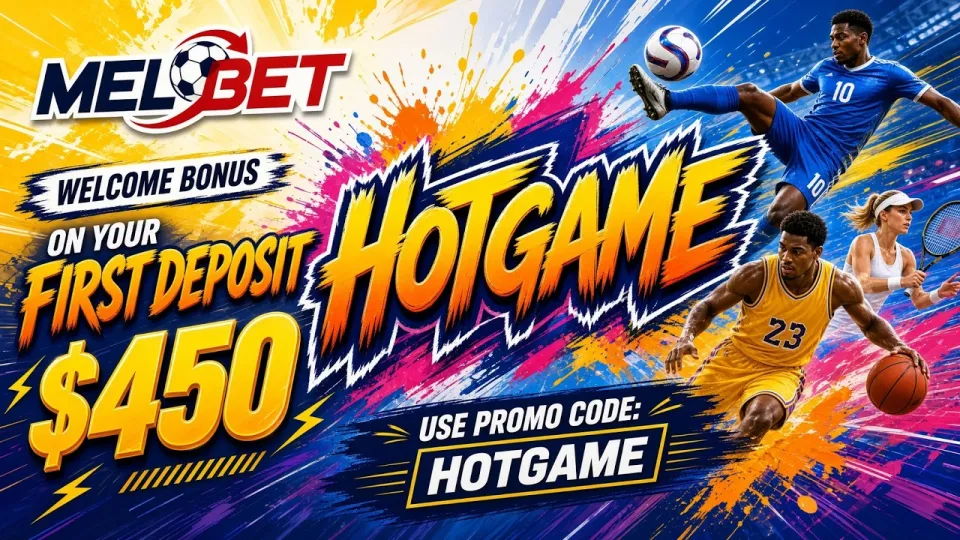 Promo Code Melbet HOTGAME Gets You a $450 First-Deposit Bonus With a Quick Code Entry
